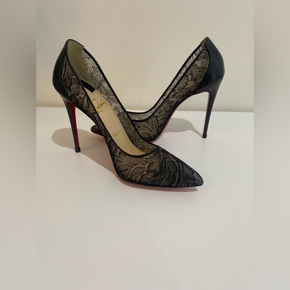 Pigalles Follies 100 Lace Pumps, 38.5 - Picture 2 of 11